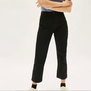 Everlane straight leg crop pants